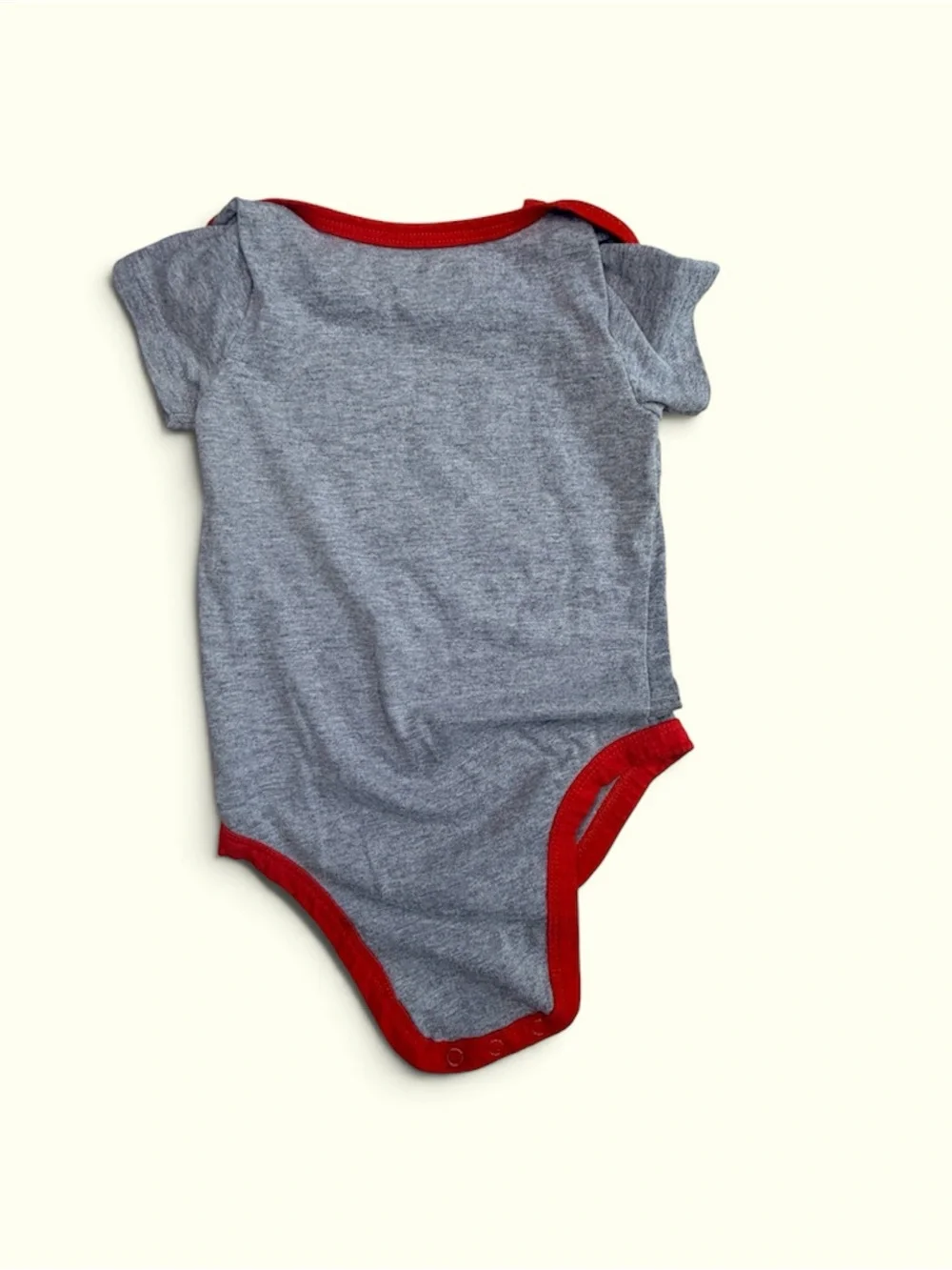 Nasa Grey and Red 'Future Astronaut' Baby Bodysuit (18M)